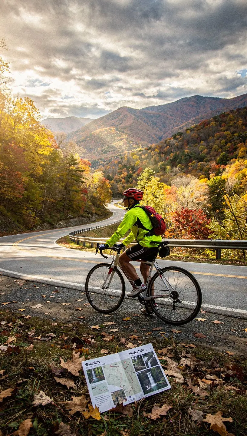 Печатная карта с описанием интересных мест и достопримечательностей.