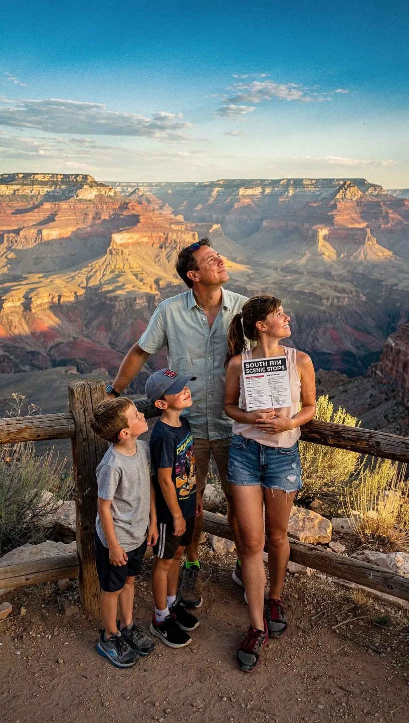 Карта путешествий с отмеченными остановками для отдыха и питания.